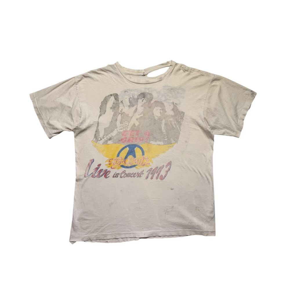 Aerosmith 1993 vintage get a grip tour tee